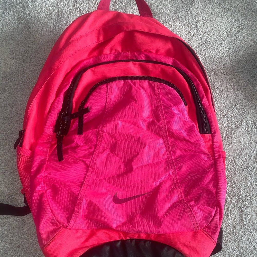 Hot Pink Nike Backpack